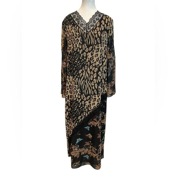 Dresses & Skirts - Jonquil Diane Samandi Nieman Marcus Butterfly Animal Print Lined Dress